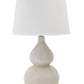 Saffi - Cream - Ceramic Table Lamp