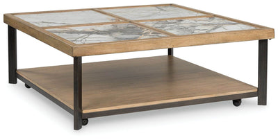 Montia - Multi - Square Cocktail Table - Forward Furniture