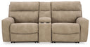 3 Pc. Power Reclining Sectional Loveseat With Console