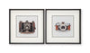 Dirkgrove - Wall Art Set (Set of 2) - Black / White / Brown