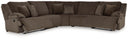 5 Pc. Reclining Sectional