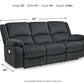 Draycoll - Reclining Sofa