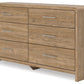 Gramburg - Six Drawer Dresser