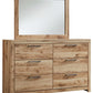 Hyanna - Tan - Dresser, Mirror