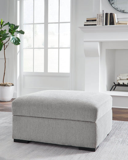 Gabyleigh - Nickel - Ottoman With Storage - Forward Furniture