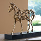 Grainville - Antique Gold Finish - Sculpture