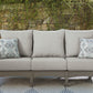 Visola - Gray - Sofa With Cushion