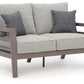 Hillside Barn - Gray / Brown - Loveseat W/Cushion