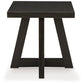 Galliden - Black - Square End Table