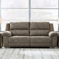 Laresview - 2 Seat Reclining Sofa - Fossil