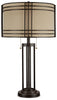 Hanswell - Metal Table Lamp  - Dark Brown