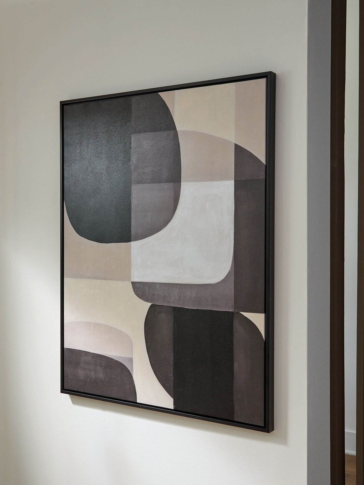 Kesleigh - Black / White - Wall Art - Forward Furniture