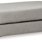 Amiata - Oversized Accent Ottoman - Glacier