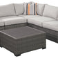 Cherry Point - Gray - 4 Pc. - Lounge Set