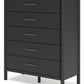 Cadmori - Five Drawer Wide Chest