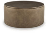 Bethanstone - Storage Ottoman - Warm Brown