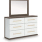 Kendanport - Six Drawer Dresser