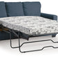 Rannis - Navy - Full Sofa Sleeper - Fabric