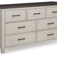 Darborn - Gray / Brown - Dresser