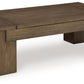 Rosswain - Warm Brown - Lift Top Cocktail Table