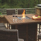 Paradise Trail - Outdoor Fire Pit Table Set