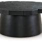 Wimbell - Black - Round Cocktail Table