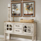 Shaybrock - Antique White / Brown - Dining Room Server