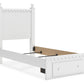 Mollviney - Panel Storage Bed