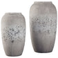 Dimitra - Brown / Cream - Vase Set (Set of 2)