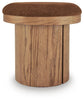 Lewisen - Accent Ottoman - Clay