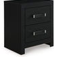Maeling - Two Drawer Night Stand