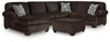 Kimlee - Sectional And Ottoman Set