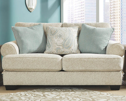 Monaghan - Sandstone - Loveseat - Forward Furniture