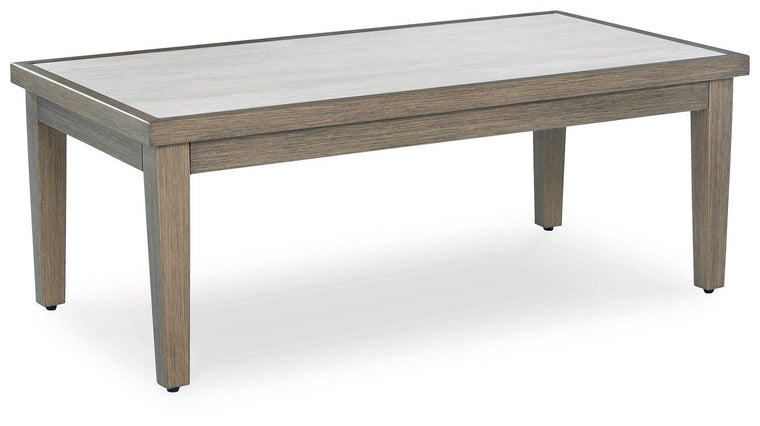 Rainier Ranch - Brown / Beige - Rectangular Cocktail Table - Forward Furniture
