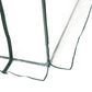 Dome Tunnel Greenhouse Plant Shed with Roll Up Door, 6.6' x 8.2' x 6.6', Transparent