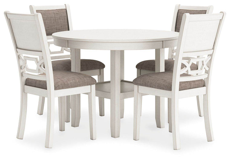 Erinberg - Antique White - Dining Room Table Set (Set of 5) - Forward Furniture