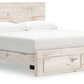 Lawroy - Panel Bed With Storage