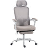 Ergonomic Mesh Office Chair with Lumbar Support - Grey