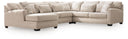 4 Pc. Left Arm Facing Corner Chaise Sectional