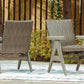 Cliff Trails - Beige - Rocking Arm Chair (Set of 2)