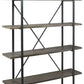 Gilesgrove - Black / Gray - Bookcase