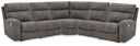 5 Pc. Power Reclining Corner Sectional