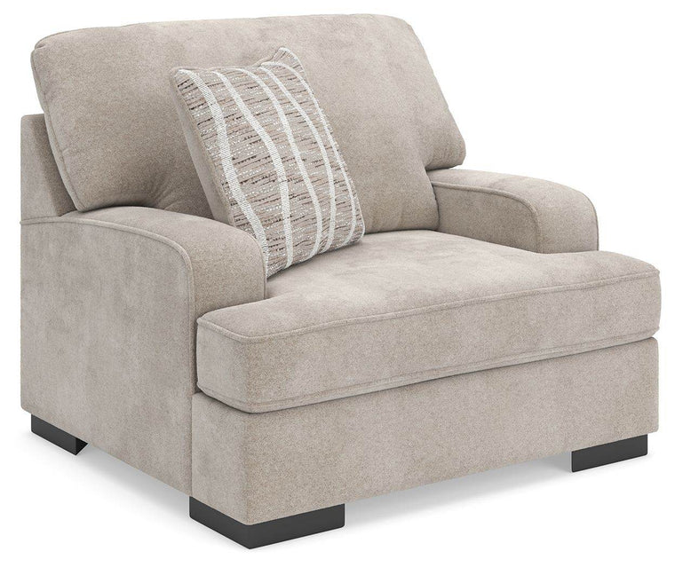 High Profile - Taupe - Chair and a Half - Forward Furniture