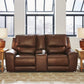 DeepWakes - Power Reclining Loveseat / Console / Adjustable Headrest