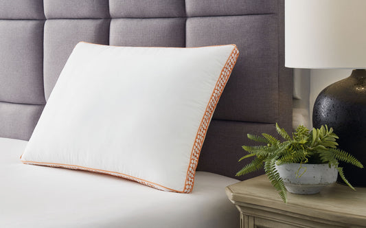 Zephyr 2.0 - 3-in-1 Pillow (Set of 6) - White / Orange