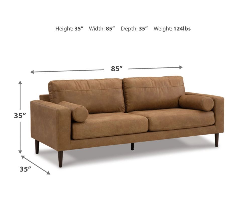 Telora - Caramel - Loveseat