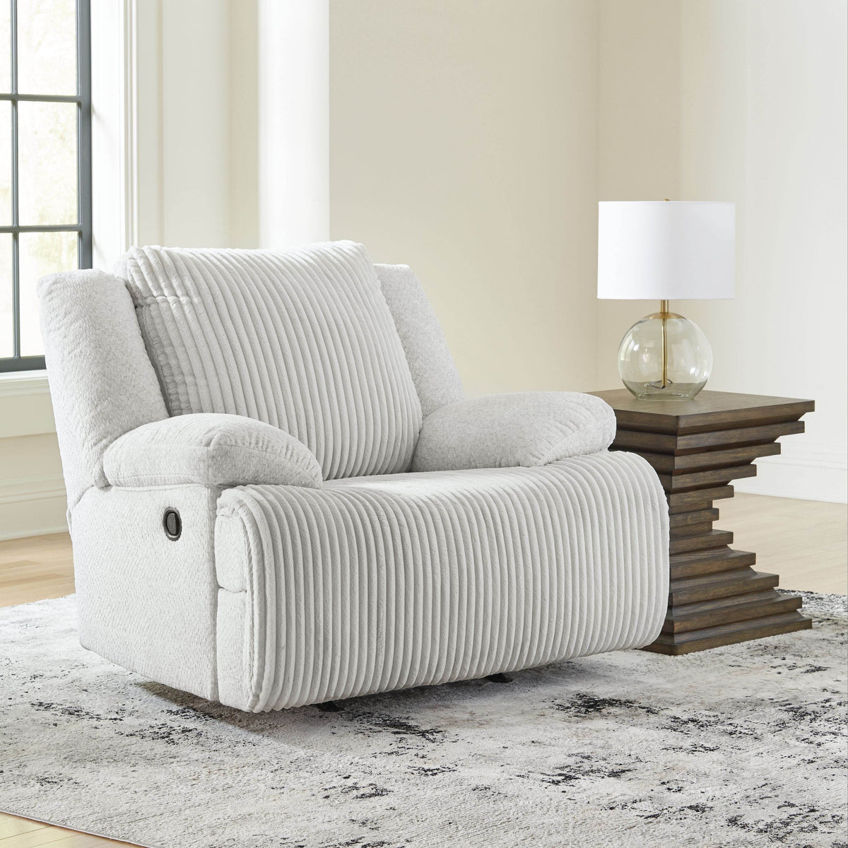 Top Tier - Alloy - Rocker Recliner - Fabric - Forward Furniture