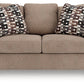Triston-Peaks - Suede - Loveseat