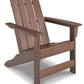 Emmeline - Adirondack Chair - Brown
