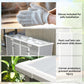 8' x 4' Resin Outdoor Storage Shed with Floor, Window, Lockable Doors and Vents for Backyard Patio Lawn, Light Grey